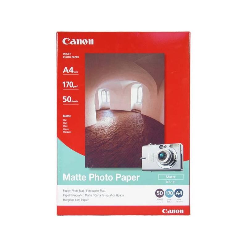 Papíry do tiskárny Canon MP-101 A4, 170g, 50 listů (7981A005) bílý, papíry, tiskárny, canon, mp-101, 170g, listů, 7981a005, bílý