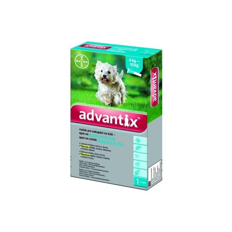 Pipeta Bayer Advantix Spot On 1x1ml, pro střední psy 4-10kg, pipeta, bayer, advantix, spot, 1x1ml, pro, střední, psy, 4-10kg