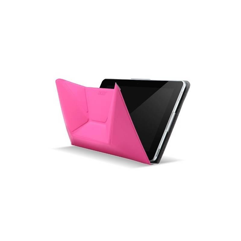 Pouzdro na tablet Acer Crunch Cover pro A3-A10 (NP.BAG1A.018) růžové, pouzdro, tablet, acer, crunch, cover, pro, a3-a10, bag1a, 018, růžové