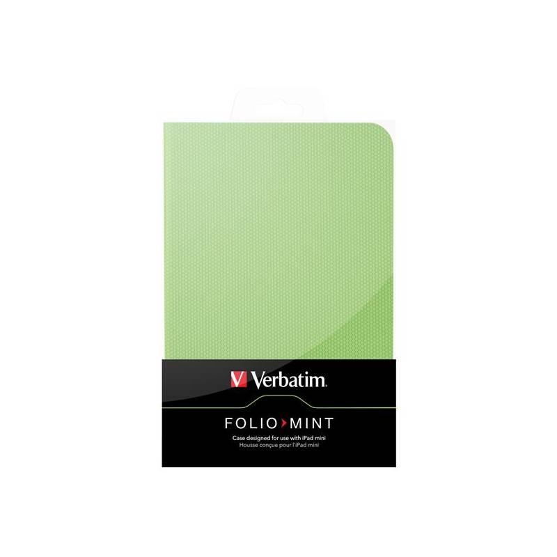 Pouzdro na tablet Verbatim Folio Mint Green pro iPad Mini (98103), pouzdro, tablet, verbatim, folio, mint, green, pro, ipad, mini, 98103