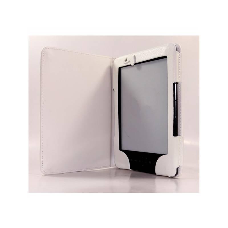 Pouzdro pro čtečku e-knih C-Tech AKC-03 pro Amazon Kindle 4/5 s lampičkou (AKC-03W) bílé, pouzdro, pro, čtečku, e-knih, c-tech, akc-03, amazon, kindle, lampičkou