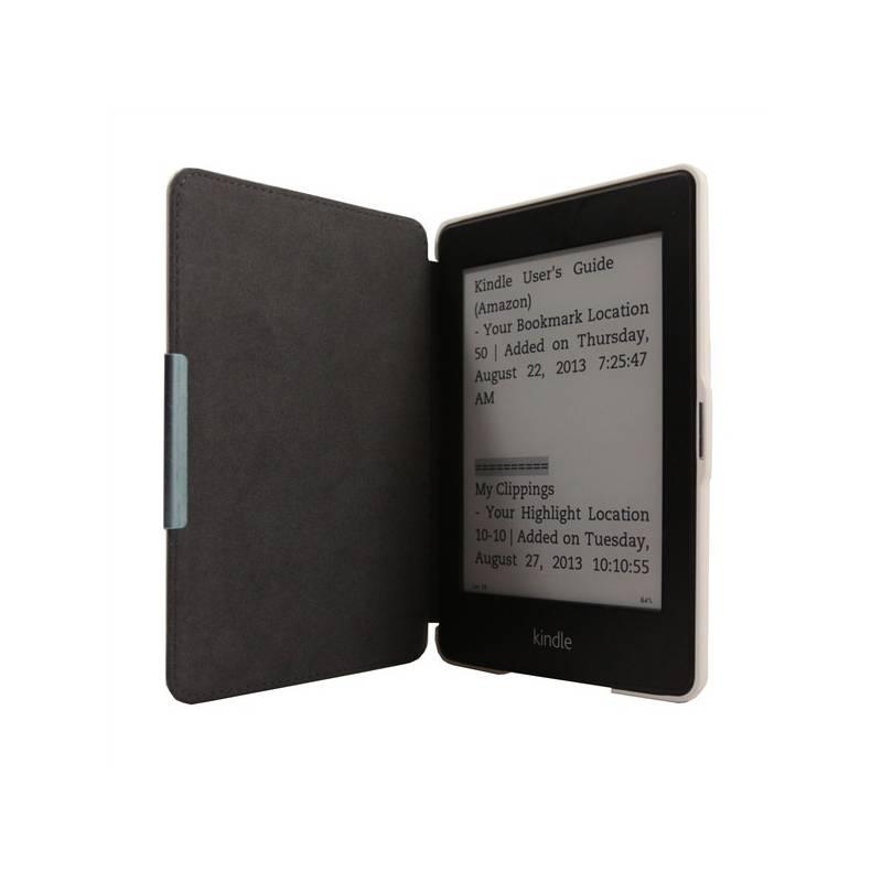 Pouzdro pro čtečku e-knih C-Tech AKC-05 pro Amazon Kindle PaperWhite, Wake / Sleep, hardcover (AKC-05W) bílé, pouzdro, pro, čtečku, e-knih, c-tech, akc-05, amazon, kindle, paperwhite