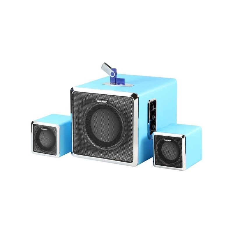 Přenosný reproduktor Technaxx MusicMan Bluetooth (4159) modré, přenosný, reproduktor, technaxx, musicman, bluetooth, 4159, modré