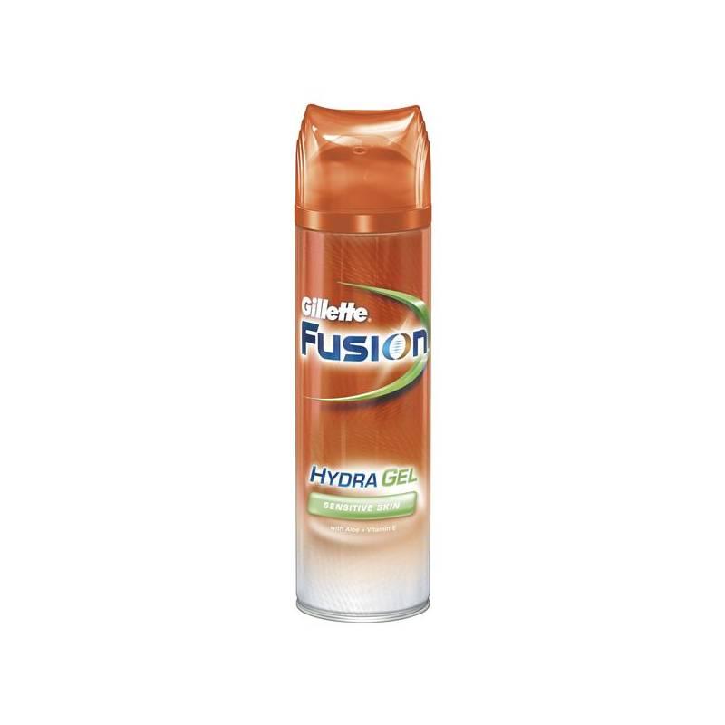 Přípravky na holení Gillette Fusion Hydra Gel Sensitive Skin 200ml, přípravky, holení, gillette, fusion, hydra, gel, sensitive, skin, 200ml
