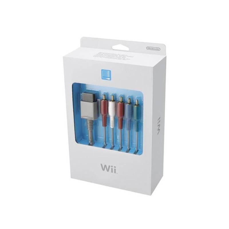 Příslušenství pro konzole Nintendo Wii Componet Video cable (for HDTV) (NIWP060) kov/plast, příslušenství, pro, konzole, nintendo, wii, componet, video, cable, for, hdtv
