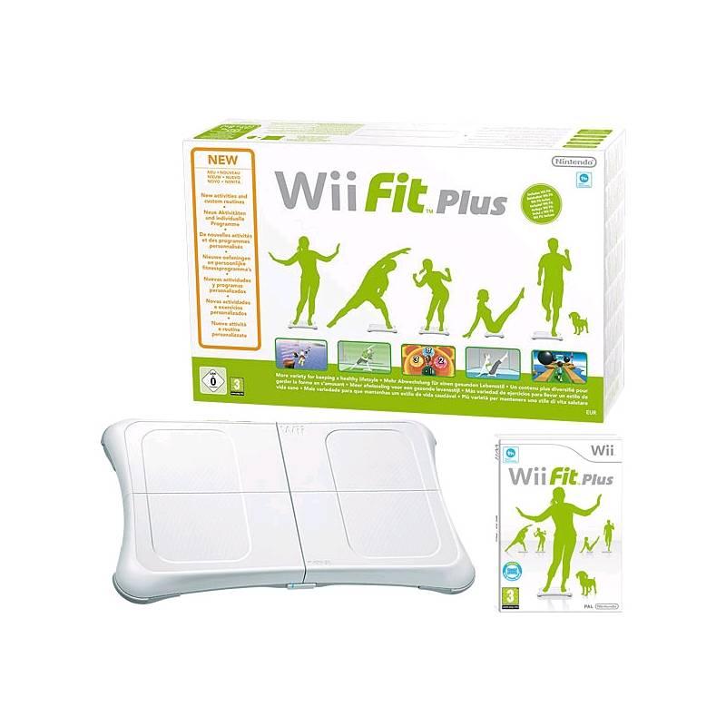 Příslušenství pro konzole Nintendo Wii Fit Plus With Board (NIWP283) bílé, příslušenství, pro, konzole, nintendo, wii, fit, plus, with, board, niwp283