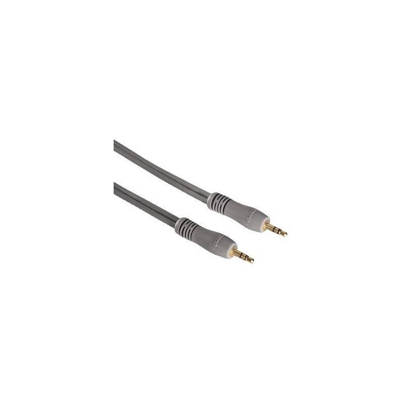 Propojovací kabel Hama prodlužovací stereo 3.5mm, 1,5m (78713) šedý, propojovací, kabel, hama, prodlužovací, stereo, 5mm, 78713, šedý