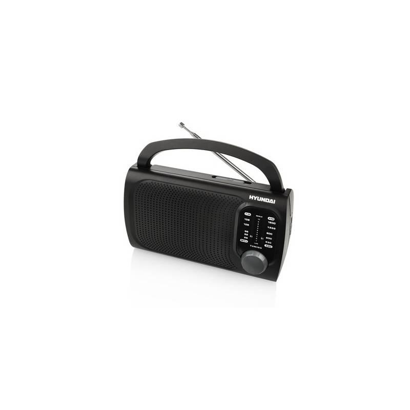 Radiopřijímač Hyundai PR 120B černý (vrácené zboží 2100017292), radiopřijímač, hyundai, 120b, černý, vrácené, zboží, 2100017292