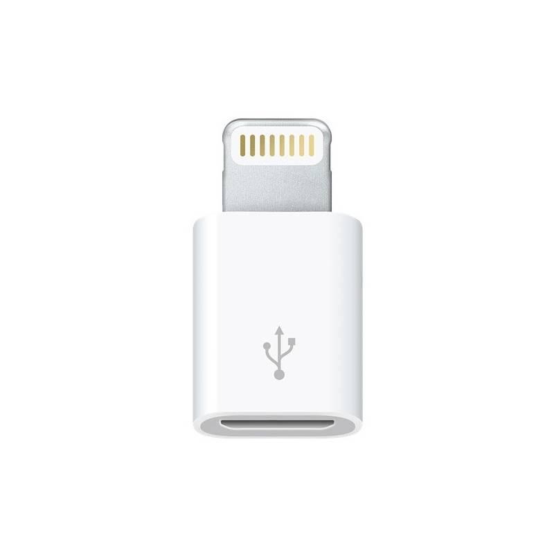 Redukce Apple Lightning to Micro USB pro iPod, iPad, iPhone (MD820ZM/A) bílé, redukce, apple, lightning, micro, usb, pro, ipod, ipad, iphone, md820zm