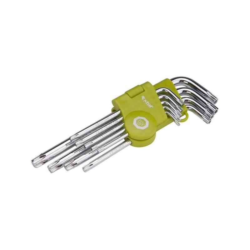 Sada klíčů EXTOL CRAFT 66011, L-klíče, 9 ks ocel, sada, klíčů, extol, craft, 66011, l-klíče, ocel