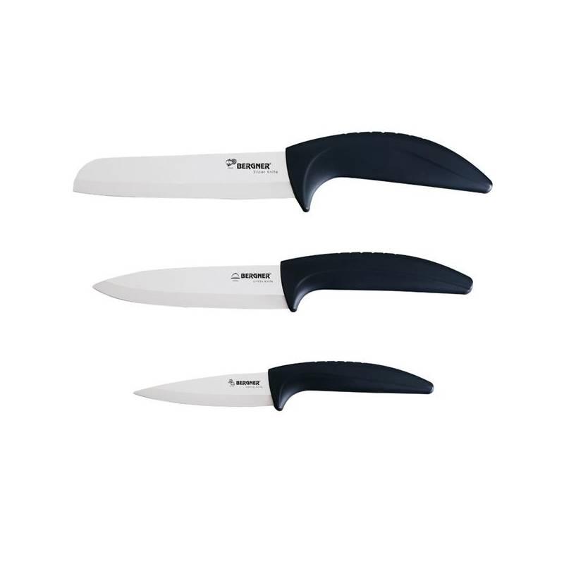 Sada kuchyňských nožů Bergner keramický - sada 3 ks, sada, kuchyňských, nožů, bergner, keramický, sada