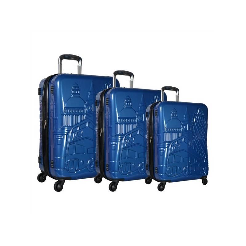 Sada kufrů IT Luggage ICONIC London TR-1093/3 PC modrá, sada, kufrů, luggage, iconic, london, tr-1093, modrá