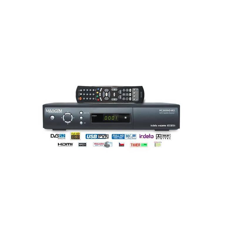Satelitní přijímač Mascom MC2600HD USB PVR (vrácené zboží 4786003730), satelitní, přijímač, mascom, mc2600hd, usb, pvr, vrácené, zboží, 4786003730