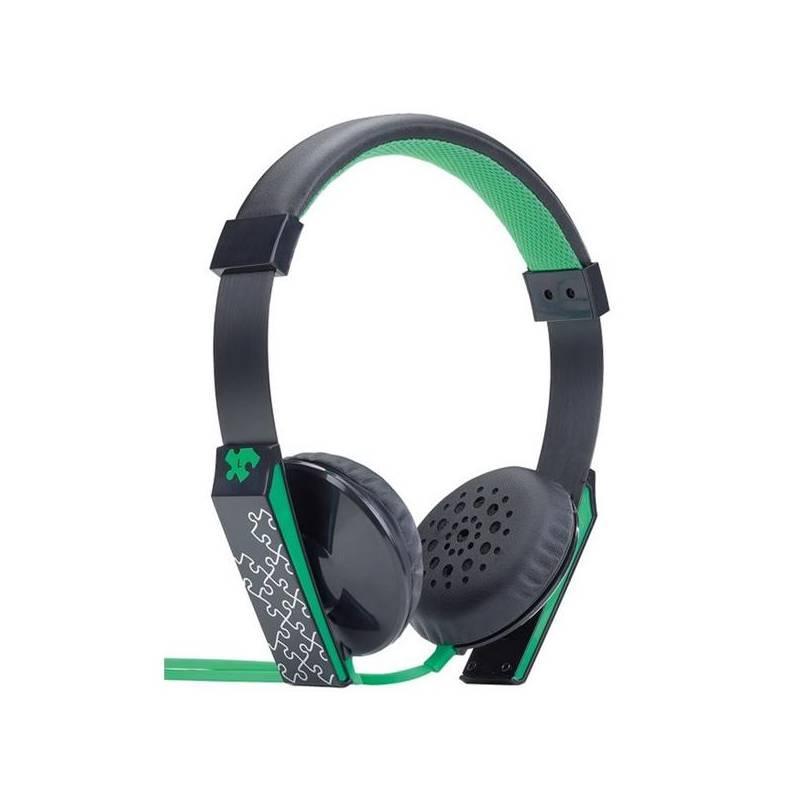 Sluchátka Genius GHP-460S (31710178101) černá/zelená, sluchátka, genius, ghp-460s, 31710178101, černá, zelená