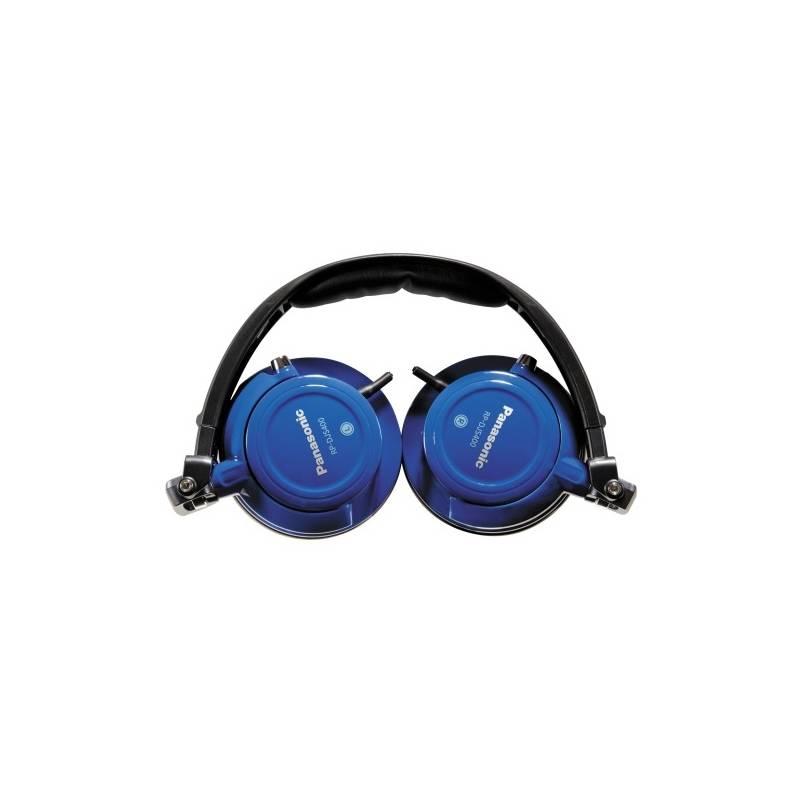 Sluchátka Panasonic RP-DJS400AEA modrá, sluchátka, panasonic, rp-djs400aea, modrá