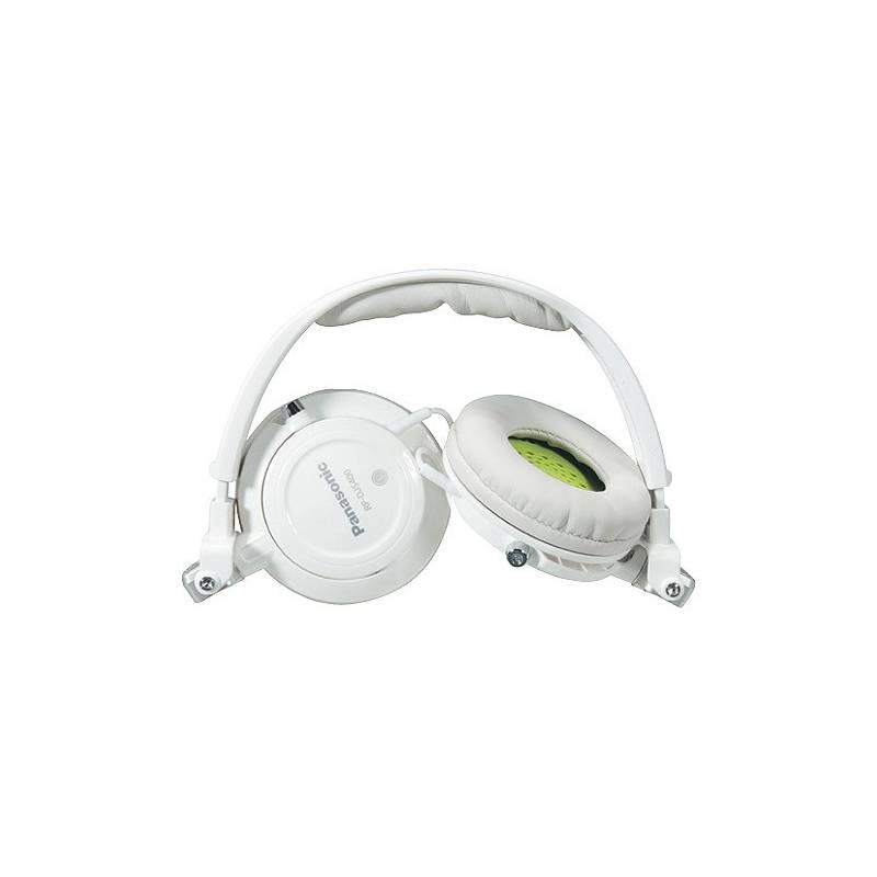 Sluchátka Panasonic RP-DJS400AEW bílá, sluchátka, panasonic, rp-djs400aew, bílá