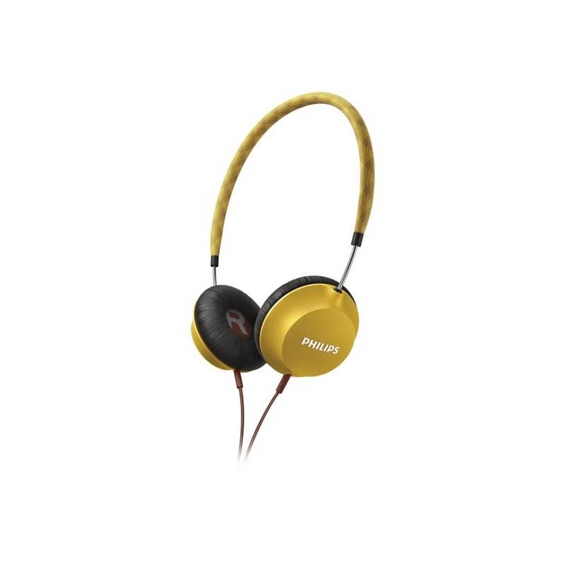Sluchátka Philips SHL5100YL modrá barva/žlutá barva, sluchátka, philips, shl5100yl, modrá, barva, žlutá