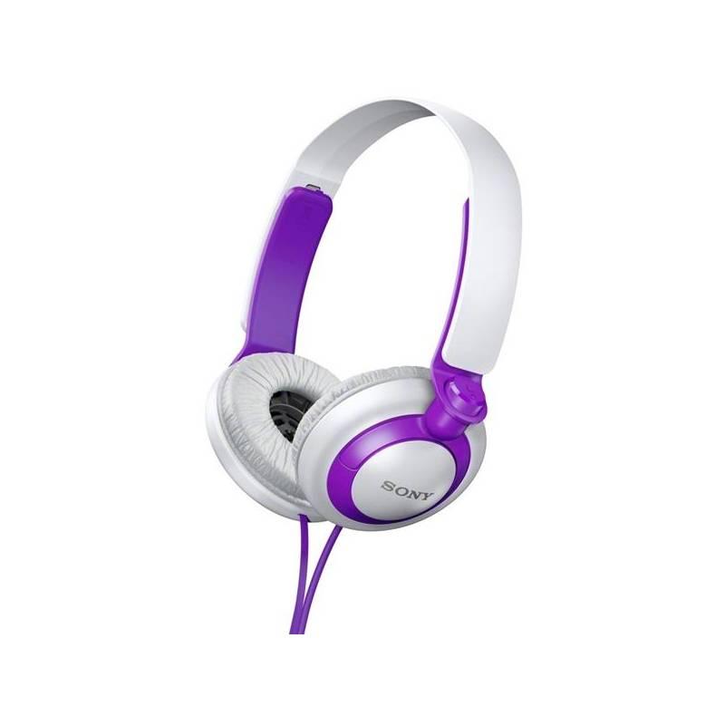 Sluchátka Sony MDR-XB200V fialová, sluchátka, sony, mdr-xb200v, fialová