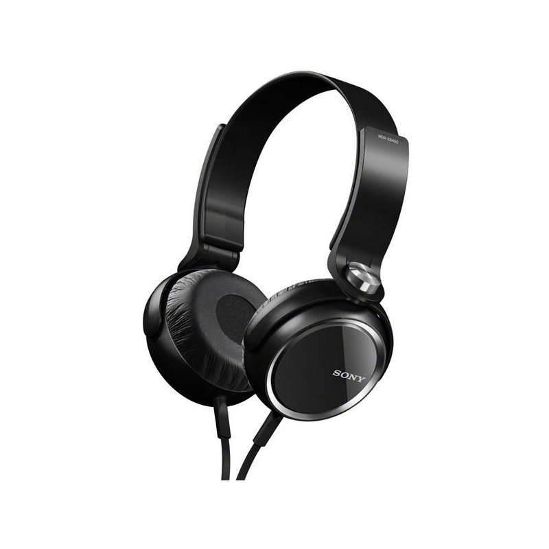 Sluchátka Sony MDR-XB400B černá, sluchátka, sony, mdr-xb400b, černá