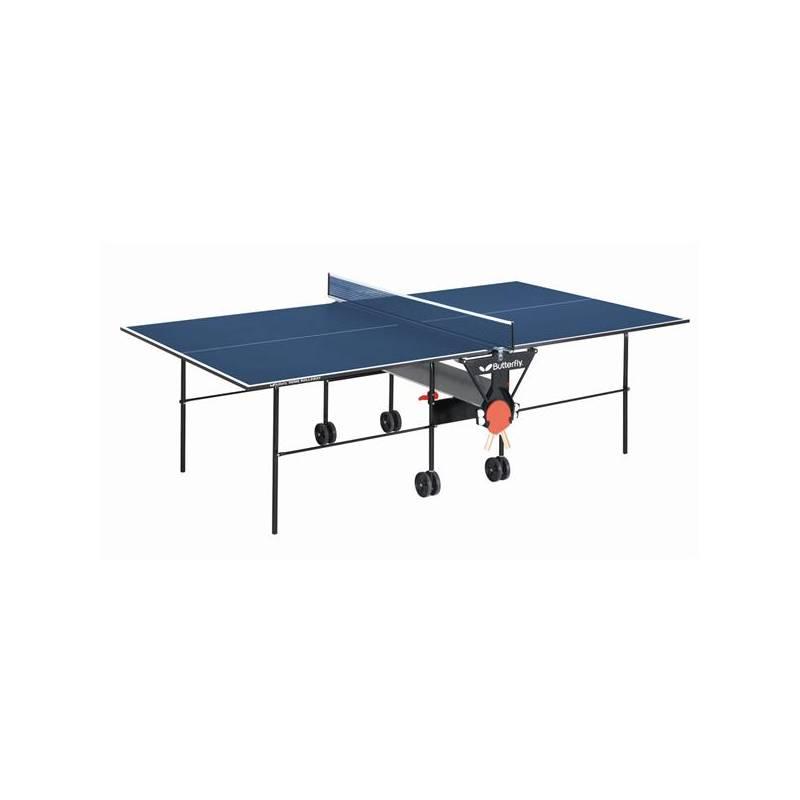 Stůl na stolní tenis Butterfly Korbel Roller se síťkou modrý, stůl, stolní, tenis, butterfly, korbel, roller, síťkou, modrý