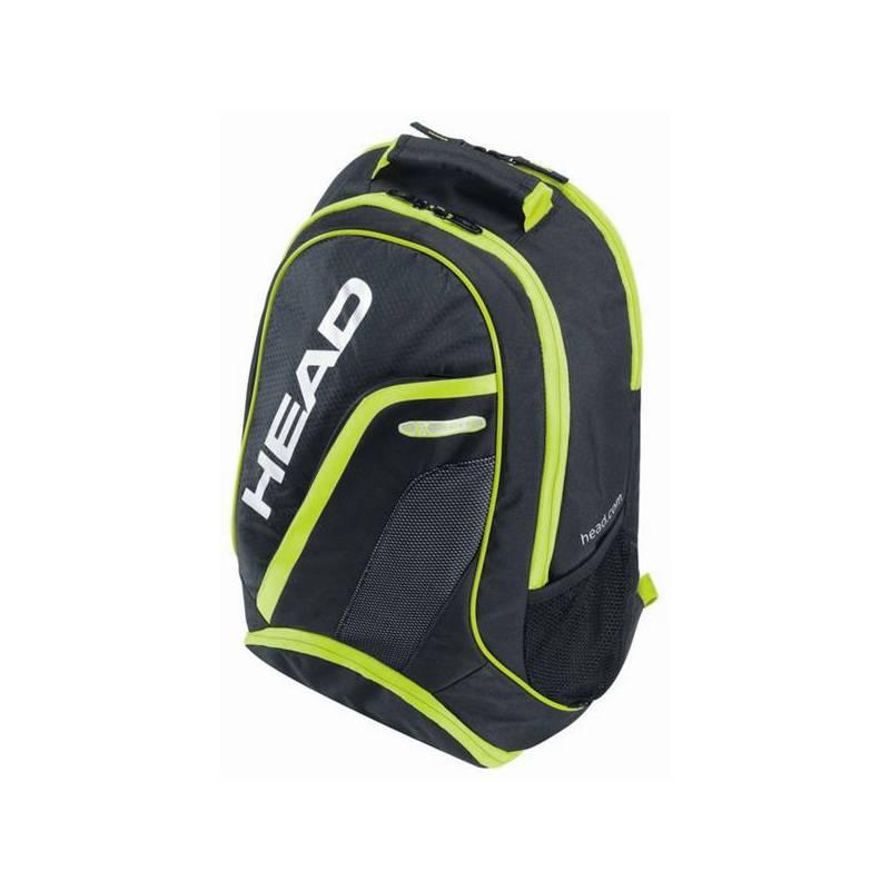 Taška sportovní Head Extreme Backpack černá/žlutá, taška, sportovní, head, extreme, backpack, černá, žlutá