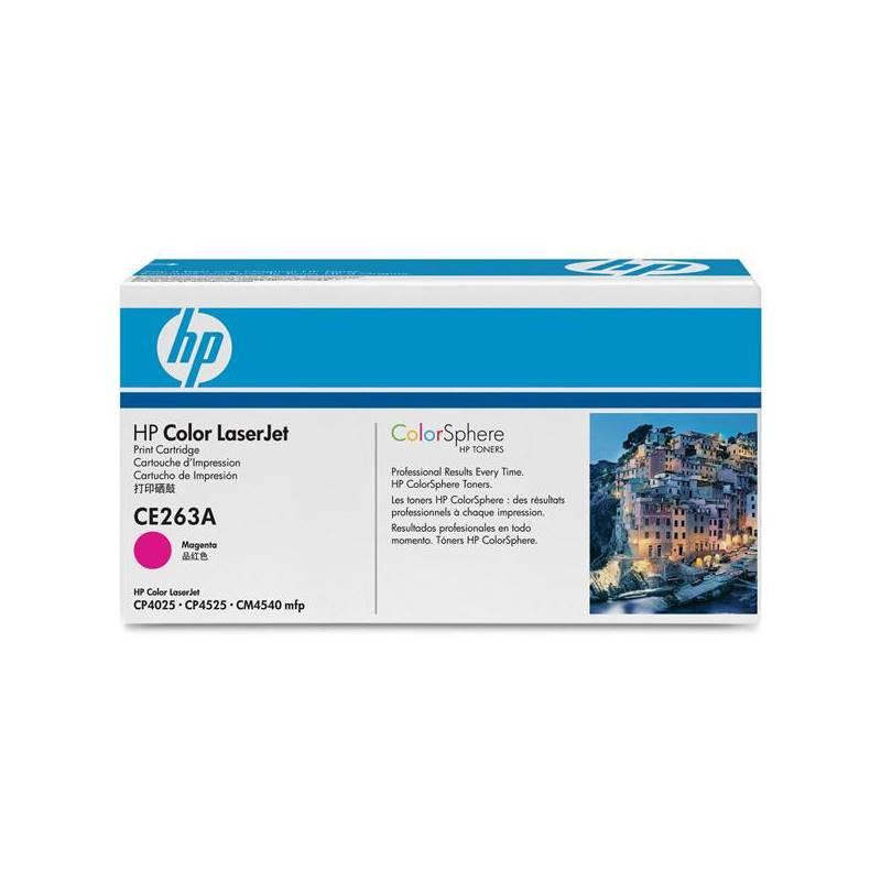 Toner HP CE263A, 11K stran (CE263A) červená, toner, ce263a, 11k, stran, červená