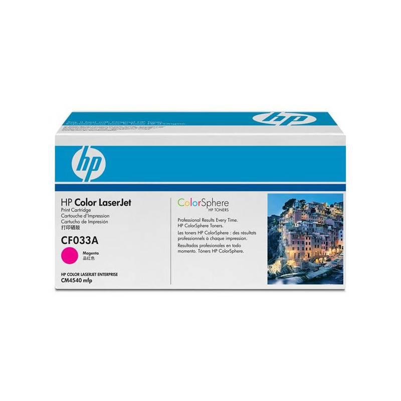 Toner HP CF033A, 12,5K stran (CF033A) červená, toner, cf033a, stran, červená