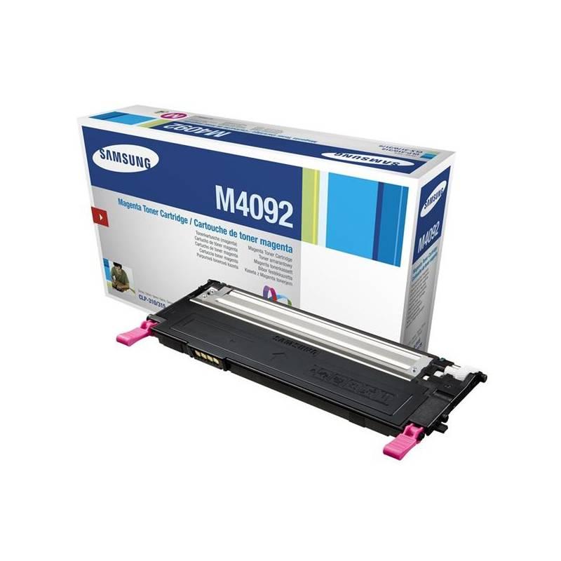 Toner Samsung CLT-M4092S, 1K stran (CLT-M4092S) červený, toner, samsung, clt-m4092s, stran, červený