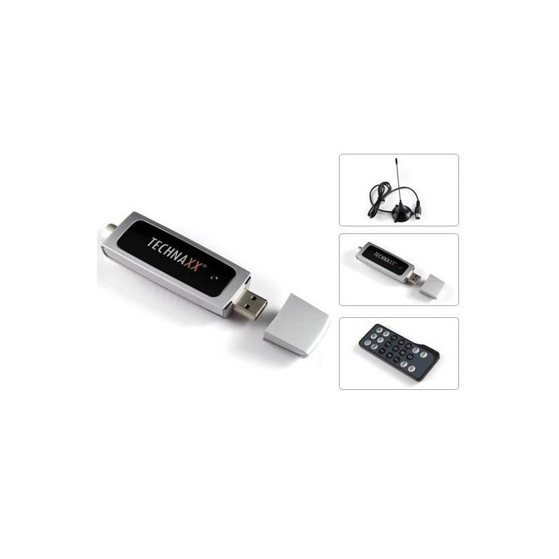 TV tuner Technaxx DVB S4 USB externí (DVBS4) (vrácené zboží 4586002889), tuner, technaxx, dvb, usb, externí, dvbs4, vrácené, zboží, 4586002889