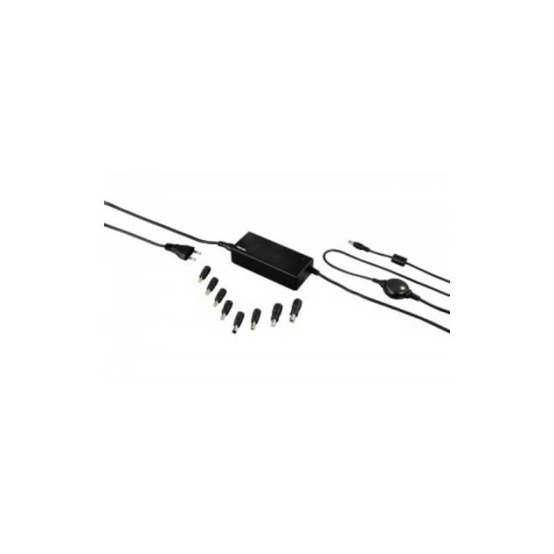 Univerzální nabíječka Hama pro notebooky, 15-24V/90W (12120) černý, univerzální, nabíječka, hama, pro, notebooky, 15-24v, 90w, 12120, černý