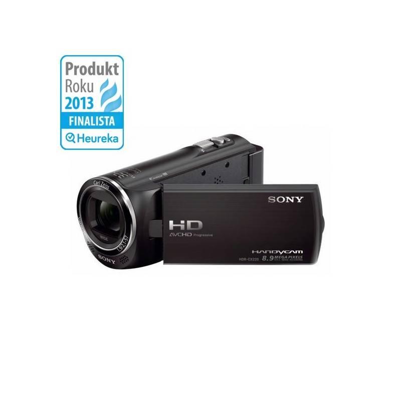 Videokamera Sony HDR- CX220E (HDRCX220EB.CEN) černá, videokamera, sony, hdr-, cx220e, hdrcx220eb, cen, černá