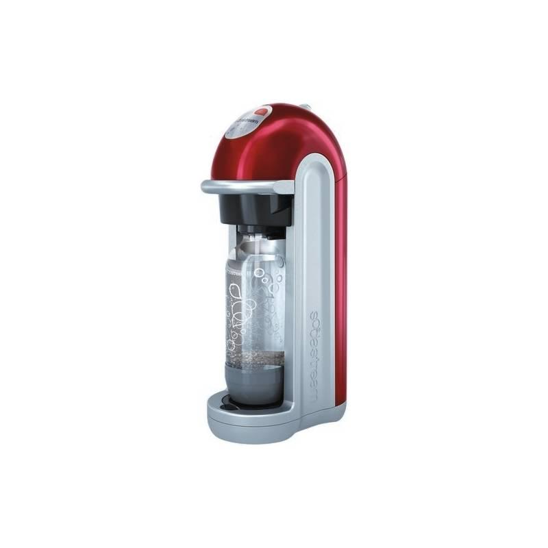 Výrobník sodové vody SodaStream FIZZ RED BEZ LCD/CHIP červený (Náhradní obal / Silně deformovaný obal 2000010644), výrobník, sodové, vody, sodastream, fizz, red, bez, lcd, chip, červený, náhradní