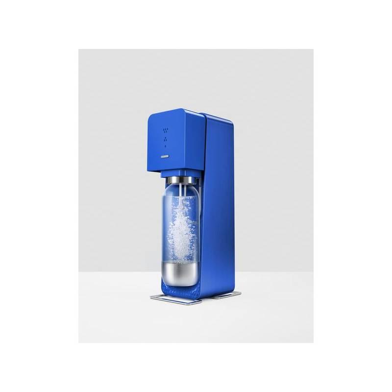 Výrobník sodové vody SodaStream SOURCE Blue modrý, výrobník, sodové, vody, sodastream, source, blue, modrý