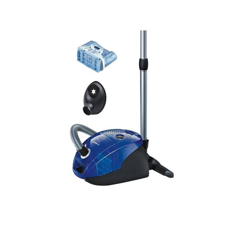 Vysavač podlahový Bosch BSGL32383 šedý/modrý, vysavač, podlahový, bosch, bsgl32383, šedý, modrý