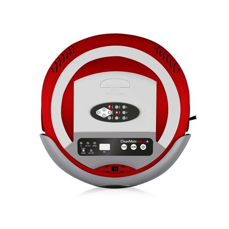 Vysavač robotický CleanMate QQ2R červený, vysavač, robotický, cleanmate, qq2r, červený