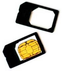 Adaptér Aligator SIM pro karty micro SIM 3FF-2FF