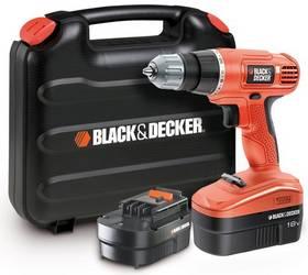 Aku vrtačka, akušroubovák Black-Decker EPC18CABK černá/červená