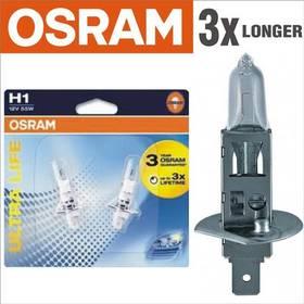 Autožárovka Osram 12V H1 55W P14.5s 1ks Ultra Life 3x delší životnost