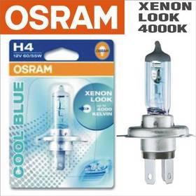 Autožárovka Osram 12V H4 60/55W P43t 1ks Cool Blue Xenon Effect 4200K