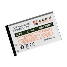 Baterie Aligator pro A340 850mAh, Li-Ion (A3400BAL) bílá