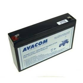 Baterie Avacom 6V 7,7Ah do vozítka Peg Pérego (PBPP-6V007,7-F1A) černý