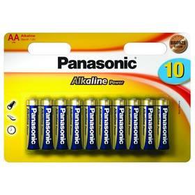 Baterie Panasonic AA, R06 ALKALINE POWER, BLISTR 10 KS