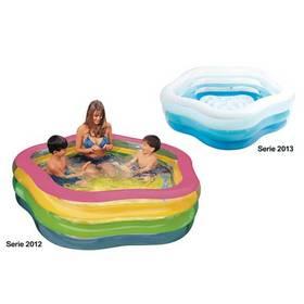 Bazén Intex Summer Colors Pool 1,85x1,8x0,53 m, nafukovací