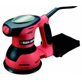 Bruska excentrická Black-Decker KA198QS černá/červená