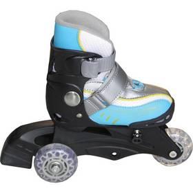 Brusle kolečkové Rulyt Triskate 9,1 velikost XS modré