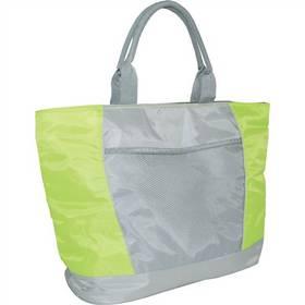 Chladící taška Calter plážová SP 20L stříbrná/zelená
