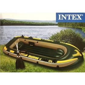 Člun nafukovací Intex SEAHAWK 4 SET, vesla + pumpa