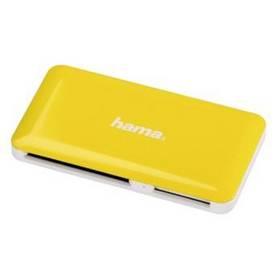 Čtečka paměťových karet Hama SuperSpeed Multi Slim All in One, USB 3.0 (114841) žlutá