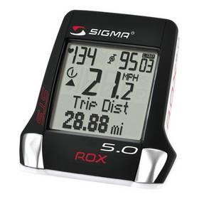 Cyklopočítač Sigma Sport ROX 5.0 černý