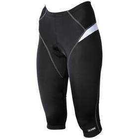 Dámské cyklistické kalhoty Etape NATTY 3/4, vel. XL - černá/bílá